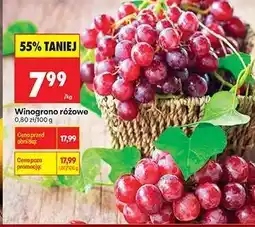 Biedronka Winogrono różówe oferta