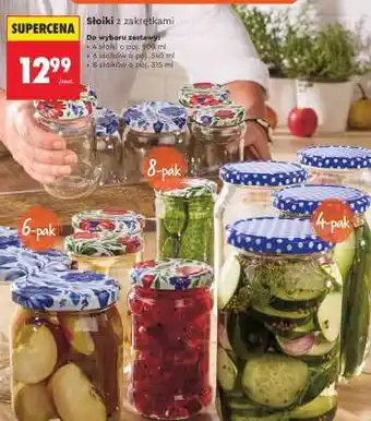 Słoiki z zakrętkami