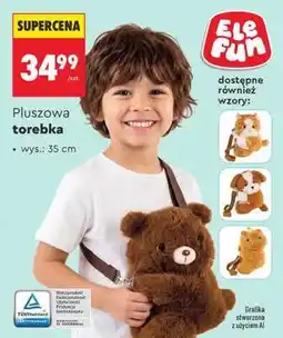 Biedronka Pluszowa torebka oferta