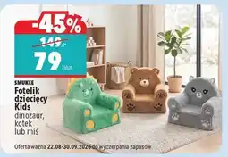 Biedronka SMUKEE Fotelik dziecięcy Kids oferta
