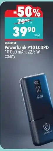 Biedronka Powerbank P10 LCDPD oferta