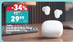 Biedronka Słuchawki dokanałowe Redmi Buds 6 Play białe oferta