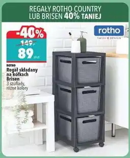 Biedronka Regał składany na kółkach Brisen oferta