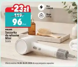 Biedronka Suszarka do włosów Mini biała oferta