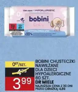 Wafelek Bobini Chusteczki Nawilżane dla Dzieci Hypoalergiczne oferta