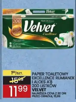 Wafelek PAPIER TOALETOWY EXCELLENCE RUMIANEK I ALOES A'8 VELVET oferta
