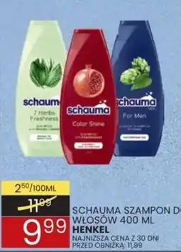 Wafelek Schauma Szampon do Włosów oferta