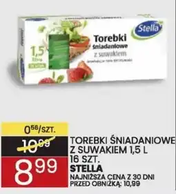 Wafelek Torebki Śniadaniowe z Suwakiem Stella oferta