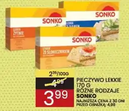 Wafelek Pieczywo Lekie Sonko oferta