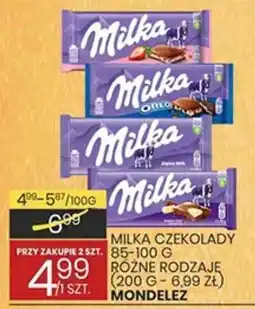 Wafelek Milka Czekolady oferta