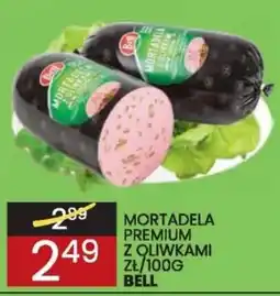 Wafelek Mortadela Premium z oliwkami Bell oferta