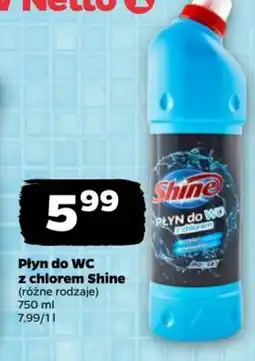 Netto Płyn do WC z chlorem Shine oferta
