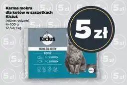 Netto Karma mokra dla kotów w saszetkach Kicius oferta