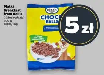 Netto Płatki Breakfast from Bell's oferta