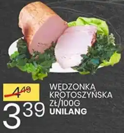 Wafelek Wędzonka Krótoszyńska Unilang oferta