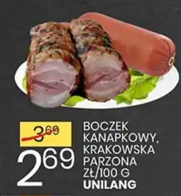 Wafelek Boczek Kanapkowy, Krakowska Parzona oferta
