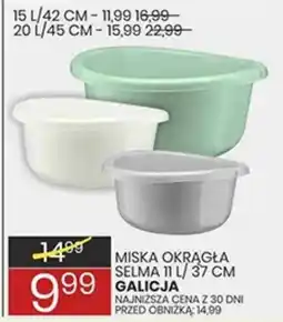 Wafelek Miska Okrągła Selma 11 L / 37 CM Galicja oferta