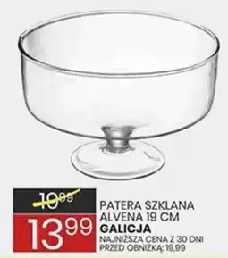 Wafelek Patera szklana Alvena 19 cm oferta