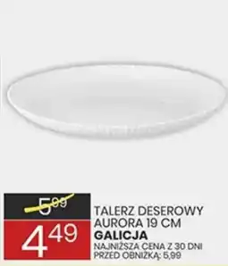 Wafelek Talerz Deserowy Aurora 19 cm Galicja oferta