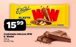 Netto Czekolada mleczna WW E. Wedel oferta
