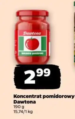Netto Koncentrat pomidorowy Dawtona oferta