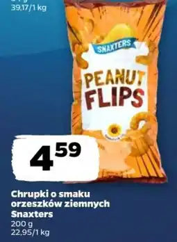Netto Chrupki o smaku orzeszków ziemnych Snaxters oferta
