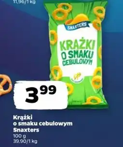 Netto Krażki o smaku cebulowym Snaxters oferta