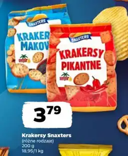 Netto Krakersy Snaxters oferta