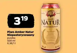 Netto Piwo Amber Natur Niepasteryzowany oferta