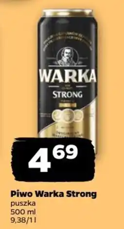Netto Piwo Warka Strong oferta