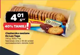 Netto Ciasteczka owsiane De Lux Tago oferta