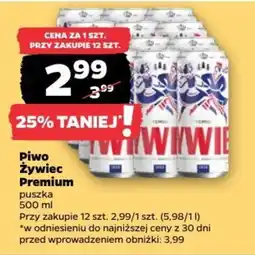Netto Piwo Żywiec Premium oferta