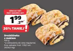 Netto Drożdżówka z makiem oferta