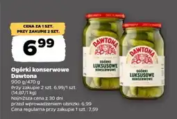 Netto Ogórki konserwowe Dawtona oferta