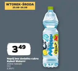 Netto Napój bez dodatku cukru Kubuś Waterrr oferta