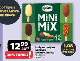 Netto Lody na patyku Mini Mix Gelato Classico oferta
