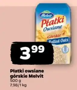 Netto Płatki owsiane górskie Melvit oferta