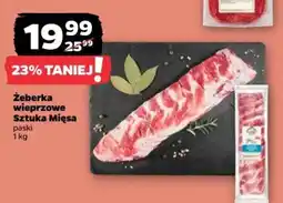 Netto Żeberka wieprzowe Sztuka Mięsa oferta