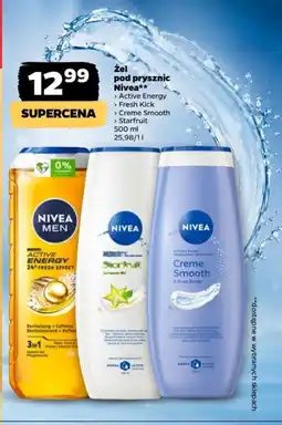 Netto Żel pod prysznic Nivea oferta