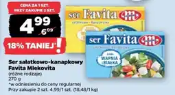 Netto Ser sałatkowo-kanapkowy Favita Mlekovita oferta