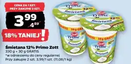 Netto Śmietana 12% Primo Zott oferta