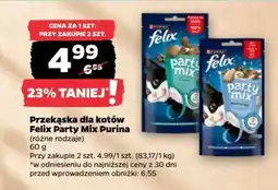 Netto Przekąska dla kotów Felix Party Mix Purina oferta