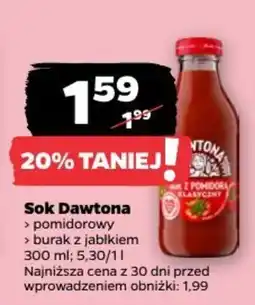 Netto Sok Dawtona pomidorowy oferta
