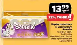 Netto Papier toaletowy 4-warstwowy Samelle oferta