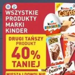 ALDI Kinder Produkty marki (Kinder Bueno, Cards, Niespodzianka) oferta