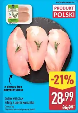 ALDI Dobry Kurczak Filety z piersi kurczaka oferta