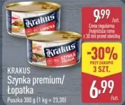 ALDI Szynka premium / Łopatka Krakus oferta