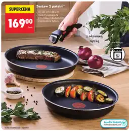 Biedronka Zestaw 2 patelni Tefal oferta