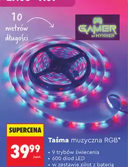 Biedronka Taśma muzyczna RGB Gamer by Hykker oferta
