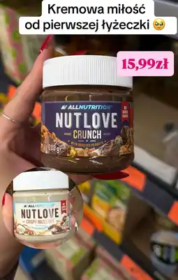 Biedronka Krem orzechowy Allnutrition Nutlove oferta